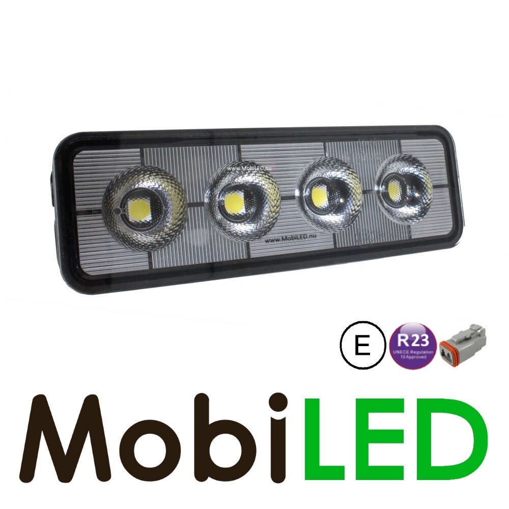 Reverse lamp 24W angled mount E-mark Reverse lamp 24W angled mount E-mark