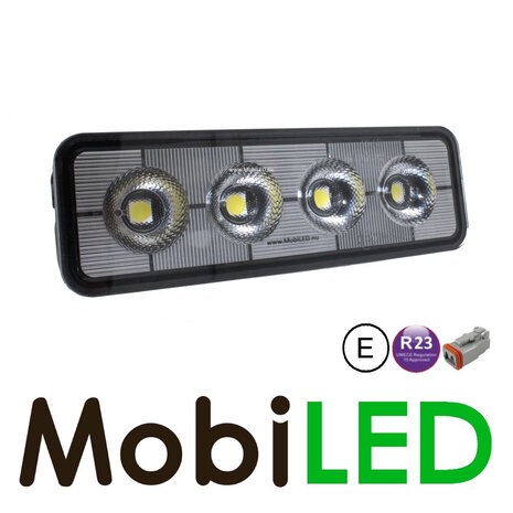 Reverse lamp 24W angled mount E-mark Reverse lamp 24W angled mount E-mark