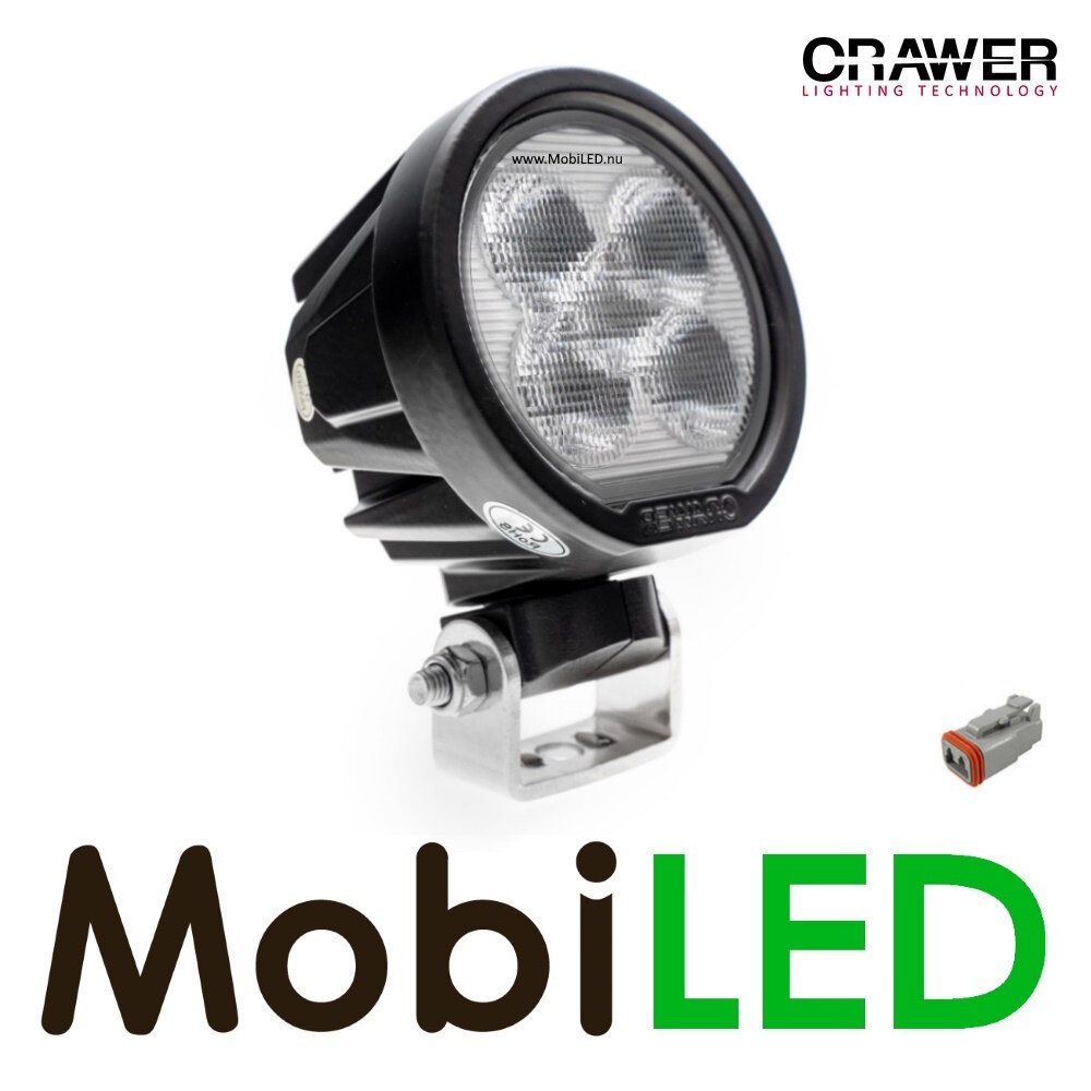 Crawer Crawer werklamp 50W rond flood EMC