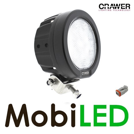 Crawer Crawer lampe de travail 45W ronde
