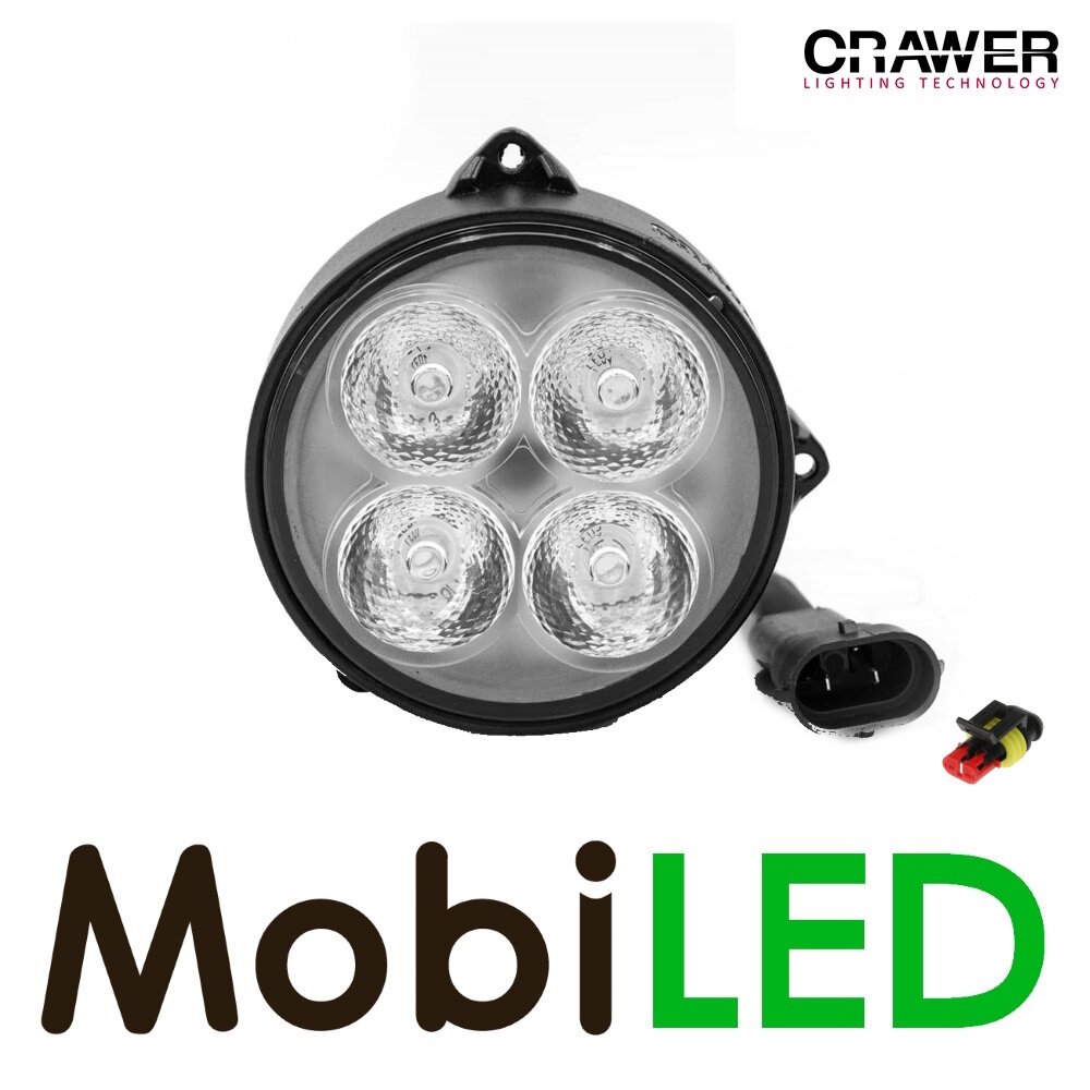 Crawer Crawer flush mounting work lamp 40W round 12-24V CREE Crawer Crawer flush mounting work lamp 40W round 12-24V CREE