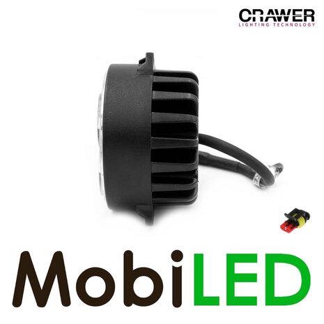 Crawer Crawer flush mounting work lamp 40W round 12-24V CREE Crawer Crawer flush mounting work lamp 40W round 12-24V CREE