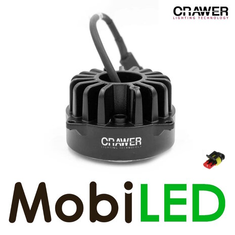 Crawer Lampe de travail encastrée Crawer 40W ronde 12-24V CREE Crawer Lampe de travail encastrée Crawer 40W ronde 12-24V CREE