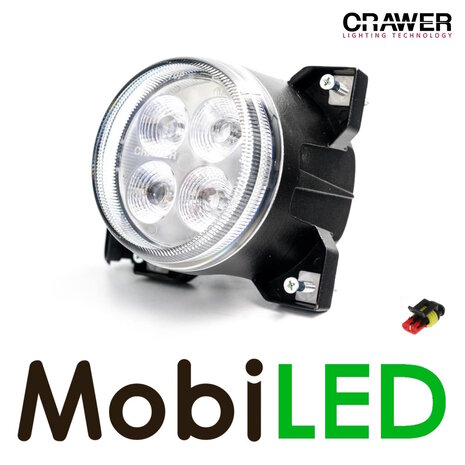 Crawer Crawer werklamp inbouw 40W rond Crawer Crawer werklamp inbouw 40W rond