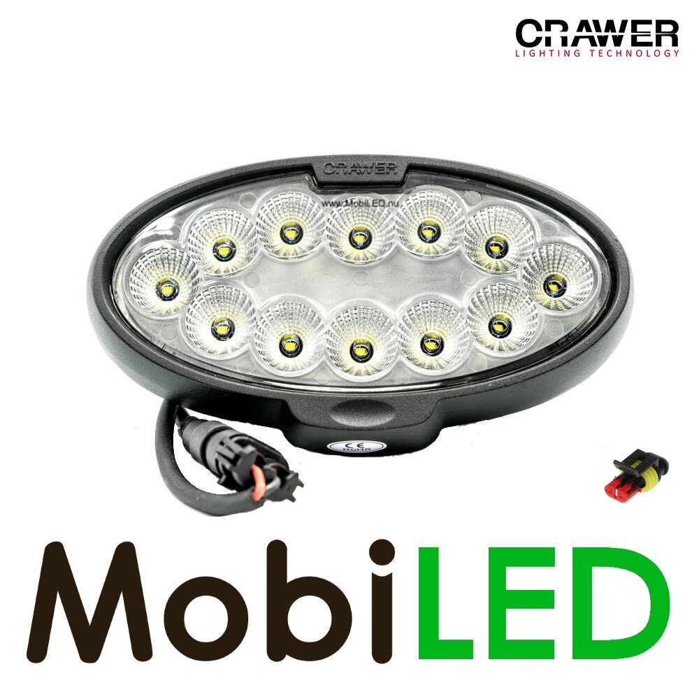 Crawer Crawer flush mount worklight 60W 12-24V oval CREE John Deere R-series Crawer Crawer flush mount worklight 60W 12-24V oval CREE John Deere R-series