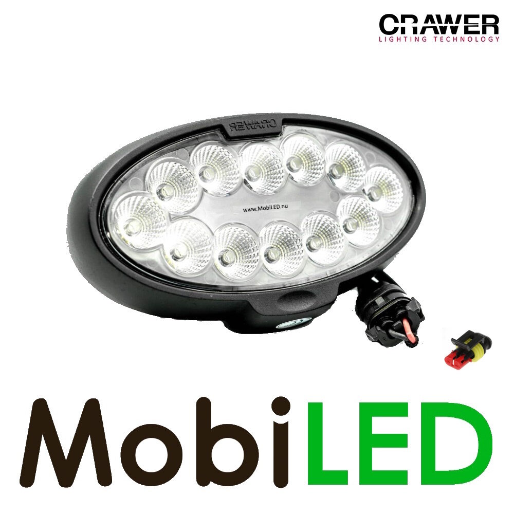 Crawer Crawer flush mount worklight 60W 12-24V oval CREE John Deere R-series Crawer Crawer flush mount worklight 60W 12-24V oval CREE John Deere R-series