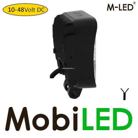 M-LED Werklamp 15W vierkant mini 10-48V M-LED Werklamp 15W vierkant mini 10-48V