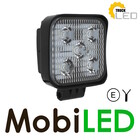 TruckLED Lampe de travail 15W carré mini 2m de câble E-marque