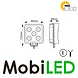 TruckLED Lampe de travail 15W carré mini 2m de câble E-marque TruckLED Lampe de travail 15W carré mini 2m de câble E-marque