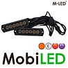 M-LED M-LED 2 Flashes ultra étroits ambre 6 LED très lumineux avec junction box E-marque M-LED M-LED 2 Flashes ultra étroits ambre 6 LED très lumineux avec junction box E-marque