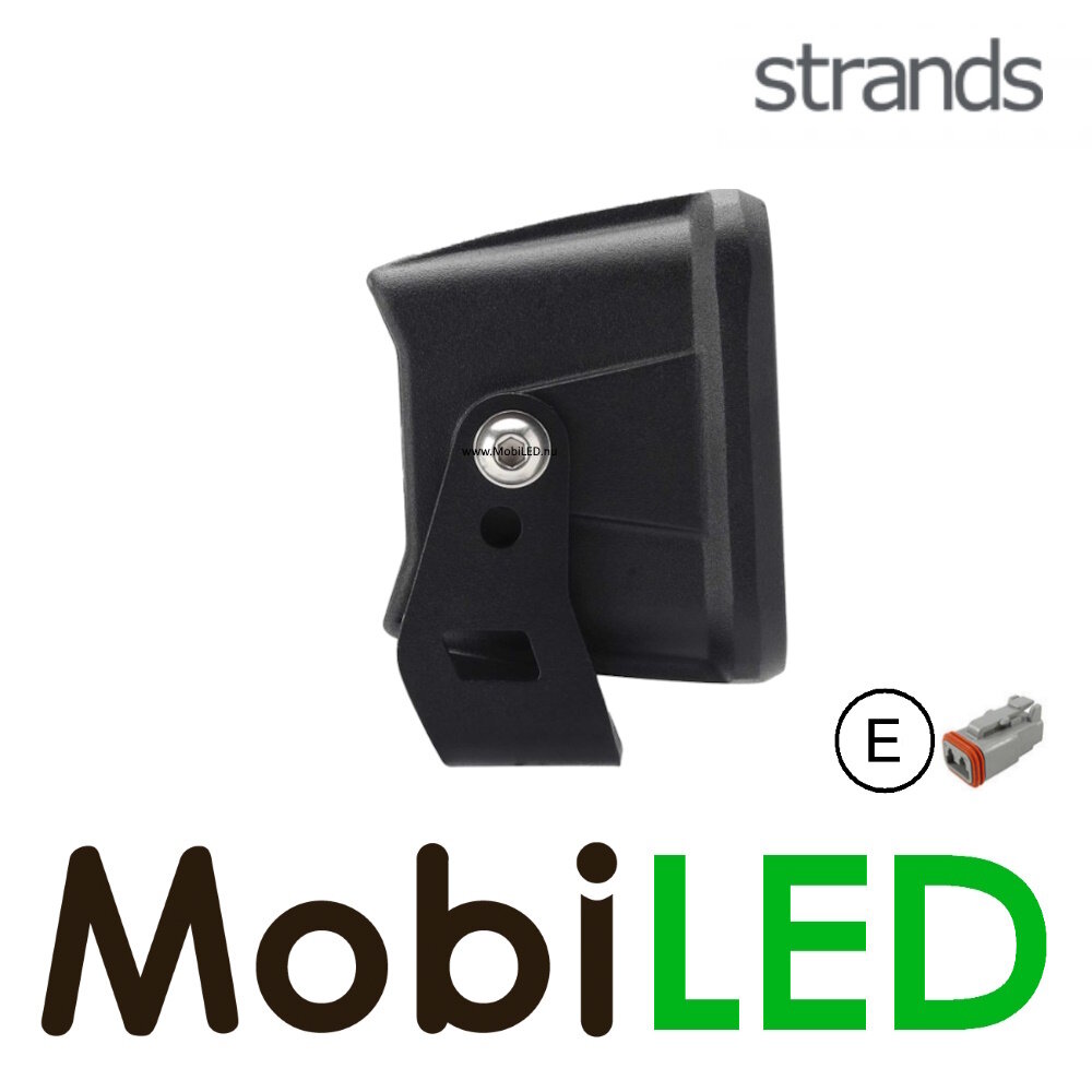 Strands Strands Fortex projecteur à faisceau large avec feu de position ambre E-mark Strands Strands Fortex projecteur à faisceau large avec feu de position ambre E-mark