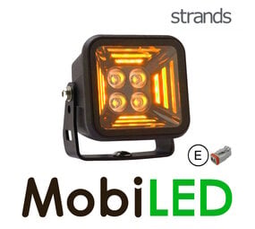 Strands Fortex projecteur avec feu de position ambre Strands Fortex projecteur avec feu de position ambre