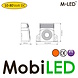 M-LED M-LED Achteruitrij-alarm met flitser 10-80 VDC 92-107dB piep of ruis geluid M-LED M-LED Achteruitrij-alarm met flitser 10-80 VDC 92-107dB piep of ruis geluid