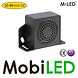 M-LED M-LED Reversing alarm 10-80 VDC 92-107dB with beep or noise M-LED M-LED Reversing alarm 10-80 VDC 92-107dB with beep or noise