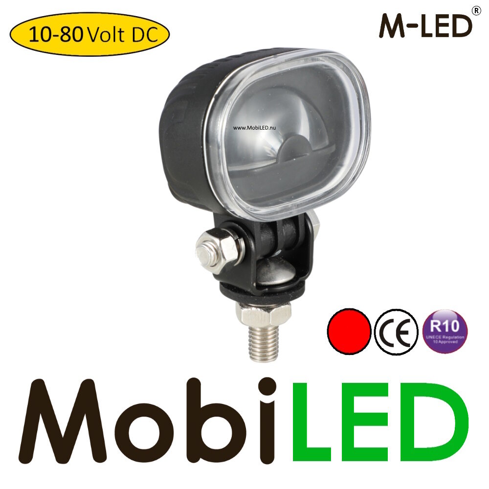 M-LED M-LED safety lamp 12-80 volts Red E-mark M-LED M-LED safety lamp 12-80 volts Red E-mark
