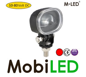 M-LED M-LED veiligheidslamp 12-80 volt Rood