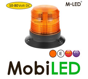 M-LED M-LED Flitslamp Amber 4 patronen magneet 12-80V M-LED M-LED Flitslamp Amber 4 patronen magneet 12-80V
