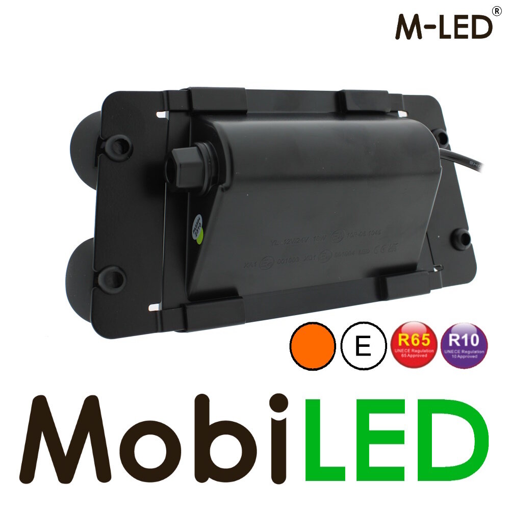 M-LED M-LED Clignotant de vitre avec ventouses E-mark M-LED M-LED Clignotant de vitre avec ventouses E-mark