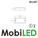 M-LED M-LED Classic markering wit transparante  lens