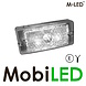 M-LED M-LED Classic markering wit transparante  lens