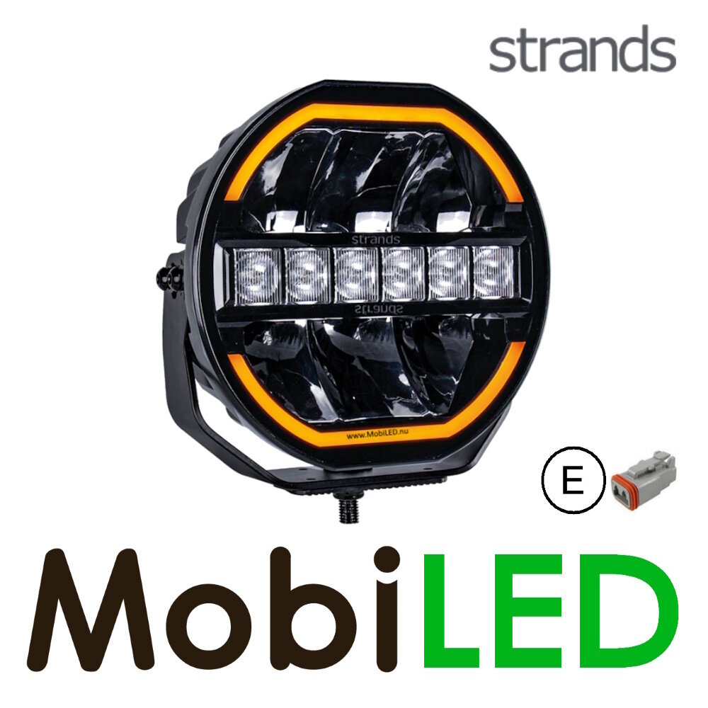 Strands Strands Siberia Skylord 7 inches with amber and whtie position light Black E-mark