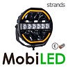 Strands Strands Siberia Skylord feu de position ambre/blanc 7 pouces E-marque Strands Strands Siberia Skylord feu de position ambre/blanc 7 pouces E-marque