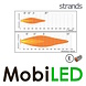 Strands Strands Siberia Skylord 7 inches with amber and whtie position light Black E-mark