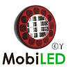 Hamburger round rear light 2 functions E-mark Hamburger round rear light 2 functions E-mark