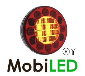 Round rear light Hamburger 3 functions Round rear light Hamburger 3 functions