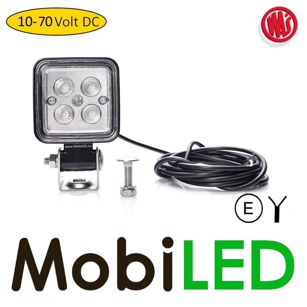 WAS WAS Blue work lamp 12-70V E-mark