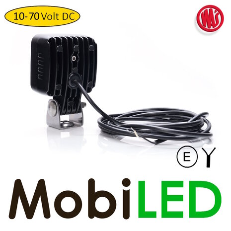 WAS WAS Blue worklight 12-70V E-mark WAS WAS Blue worklight 12-70V E-mark