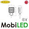 WAS WAS Lampe de travail bleue 12-70V E-marque WAS WAS Lampe de travail bleue 12-70V E-marque