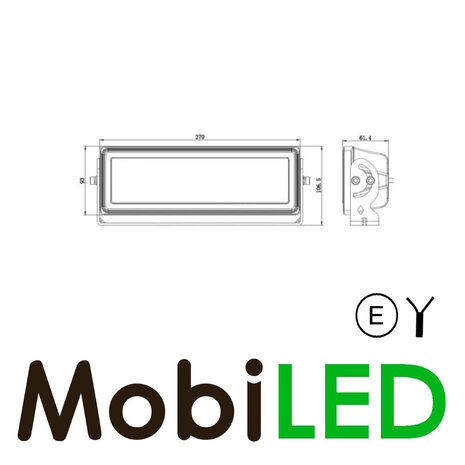 Werklamp 70W 140 graden stralingshoek