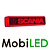 Marker lighting Scania logo Red
