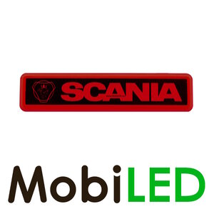 Marker lighting Scania logo Red