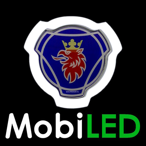 Lollipop Pablo lamp White/White Scania Blue