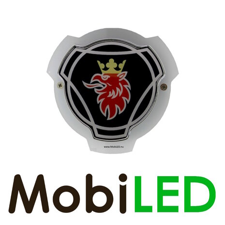 Grill ambleem Scania Black / Red Grill ambleem Scania Black / Red