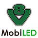 Scania V8 logo Groen / Groen Scania V8 logo Groen / Groen