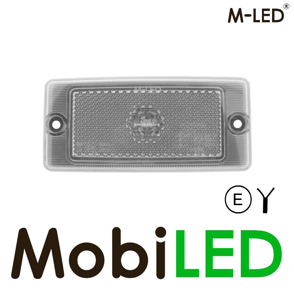 M-LED M-LED Classic marker white - clear lens