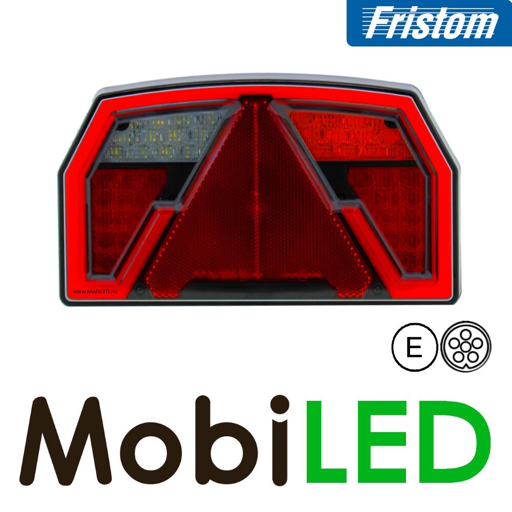 Fristom Achterlicht 5 functies met kentekenverlichting bajonet rechts E-keur