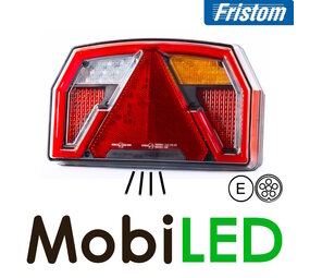 Fristom Achterlicht 5 functies kentekenverlichting bajonet rechts 12-24V Fristom Achterlicht 5 functies kentekenverlichting bajonet rechts 12-24V