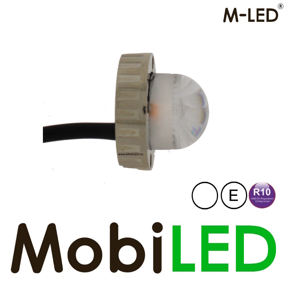 M-LED M-LED Undercover clignotant montage encastré / en saillie blanc M-LED M-LED Undercover clignotant montage encastré / en saillie blanc