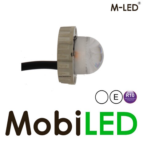 M-LED M-LED Undercover clignotant montage encastré / en saillie blanc M-LED M-LED Undercover clignotant montage encastré / en saillie blanc