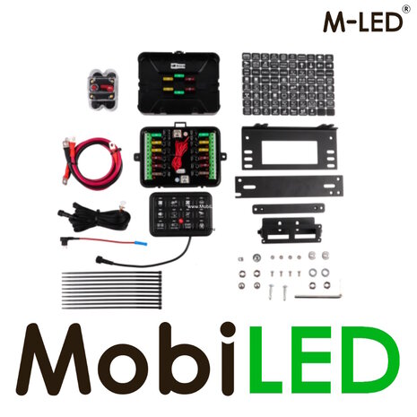 M-LED M-LED Control panel with power unit 12 buttons 12/24V M-LED M-LED Control panel with power unit 12 buttons 12/24V