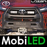 LAZER LAZER Grille set with Triple-R 750 Toyota Hilux Invincible-X 2021+ LAZER LAZER Grille set with Triple-R 750 Toyota Hilux Invincible-X 2021+