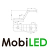Heavy duty support for work lamp Heavy duty support for work lamp