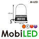 M-LED M-LED Rotating beacon / flash lamp 36 LEDs fixed mount Amber E-mark M-LED M-LED Rotating beacon / flash lamp 36 LEDs fixed mount Amber E-mark