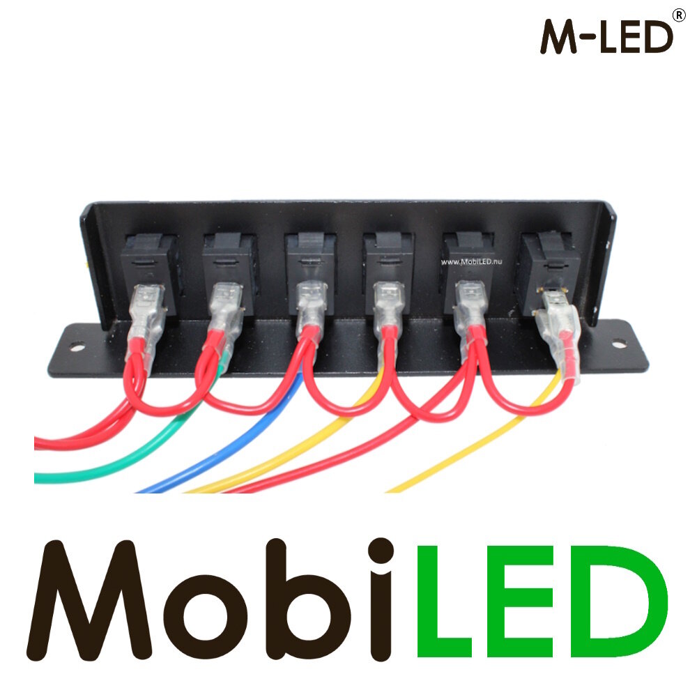 M-LED  M-LED Panneau de commutation 6 boutons