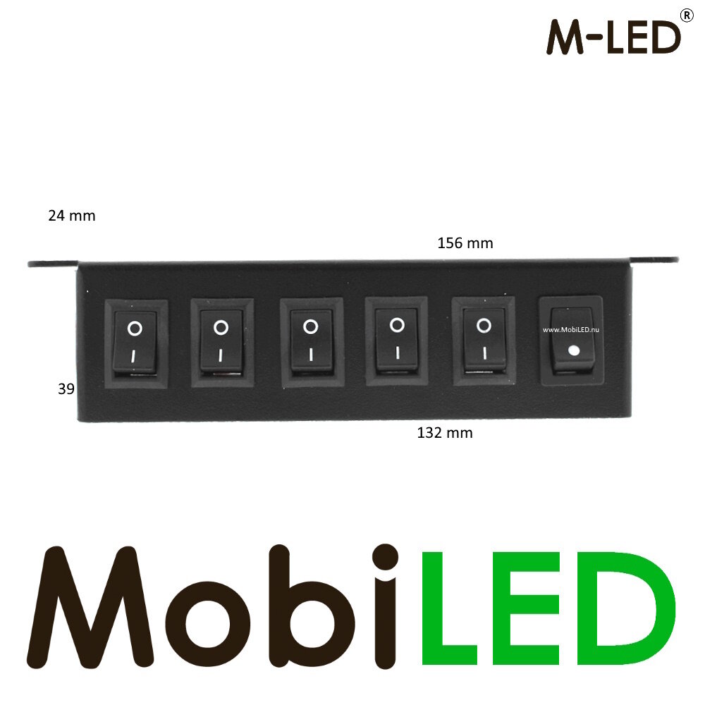 M-LED  M-LED Panneau de commutation 6 boutons