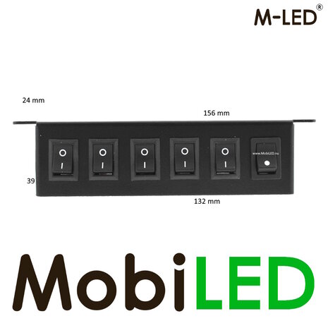 M-LED  M-LED Panneau de commutation 6 boutons